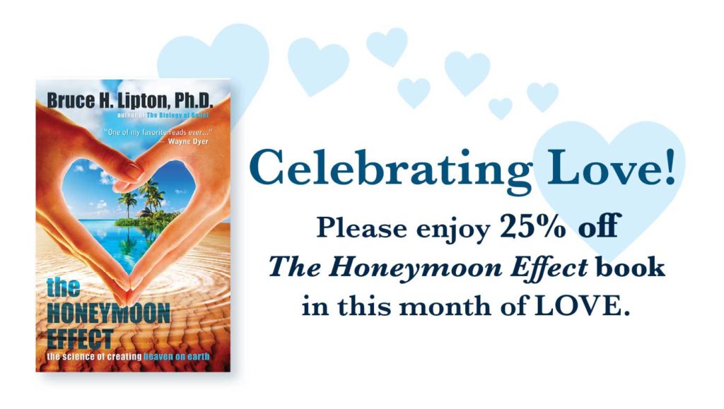 Celebrating Love! Please enjoy 25% off The Honeymoon Effect book in this month of LOVE.